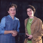 Nancy Philips & Helene ?, Paris, 5/63