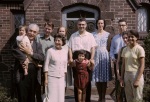 Firuz Kazemzadeh & family with Greg and Joyce Dahl, New Haven, 8/64