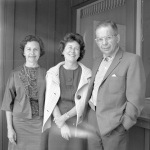 Nancy & Bob Phillips with Joyce, Pebble Beach 10/06/1963