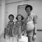 Sandi Bullock, Joyce Dahl and Charles Bullock, Jamaica Cruise, 5/71