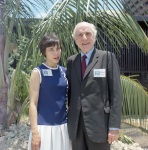Nina Tinnian (?) and John Robarts, Jamaica conference, 5/71