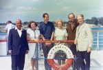 Monterey Peninsula Bahá’ís: Benjamin Brown, Joyce Dahl, Keith Dahl, Laura Smithson, Arthur Dahl and Marvin Newport, Jamaica conference, 5/71