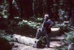 Mark Tobey in redwoods, 6/62