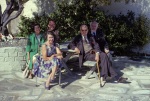 Joyce Dahl, Lucile Herbert (Joyce Dahl’s sister), Arthur Dahl, Pehr, Mark Tobey, Carmel Valley, 7/62