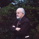 Mark Tobey at the home of the Dahls, Pebble Beach, 9/65