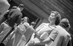 Joyce Dahl, Lottie Linfoot (background), Geyserville, summer 1938