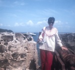 Terry Madison in St. Martin 1976