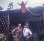 Alice Sailhac and ?, French Guiana, probably May 1976