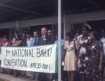 First National Bahá’í Convention of  Surinam and French Guiana, April 30–May 1, 1977