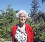 Clare Irwin in Geyserville, Aug. 1971