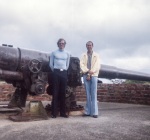 l-r: Arthur and Keith Dahl, Noumea, New Caledonia August 1979