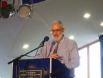 Keith Sabri, Academic Director, at Mina's graduation, June