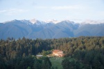 The view of the Pirin mountains from our window at Katarino Spa near Bankso, June