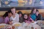 Celebrating Emi’s birthday over lunch at Bistro 511 with friends, joined by Carrie and her girls. August