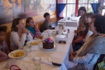 Celebrating Emi’s birthday over lunch at Bistro 511 with friends, joined by Carrie and her girls. August