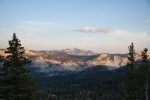 On the ridge above May Lake High Sierra Camp, Yosemite, July