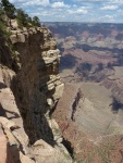 At the Grand Canyon, Arizona, August