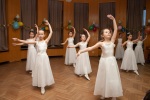 Joyce performing with her ballet class in Blagoevgrad, March