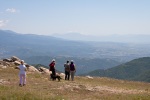 We took a trip with Uncle Ivan and his family to the mountains, with views toward Greece and the Pirin Mountains, June