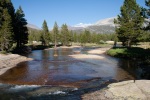 Near Tuolumne Meadows in the high country of Yosemite, July