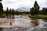 Near Tuolumne Meadows in the high country of Yosemite, July