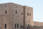 The prison in `Akká  where Bahá’u’lláh was imprisoned (rightmost two windows), July