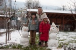 Enjoying the winter weather in Krupnik, December