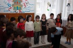 A show at Mina's kindergarten, Blagoevgrad, March