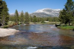 Around Tuolumne Meadows in the high country of Yosemite National Park