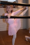 Joyce in ballet class, Carmel, January