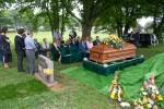 Funeral of Greg's Dad, Arthur Dahl, who passed away in Maryland in June