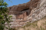 Montezuma's Castle Indian ruins, Arizona, June