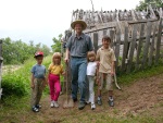 In the high mountain near Krupnik where Emi's uncle Ivan and family were doing some farming, June