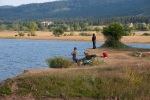 A fishing trip with Emi's brother Georgi and sister-in-law Maria in July