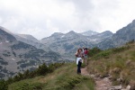 A hike with Emi's cousin in the Pirin mountains near Blagoevgrad in July