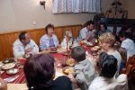 A dinner in Blagoevgrad with some of Emi's 15 first cousins
on her mother's side and their families, August