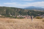 On the hill overlooking Blagoevgrad in September