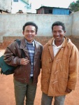 Two Baha'i friends, Antananarivo, June