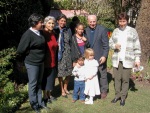 A big farewell party in our garden for our children and their grandparents before
they left for Bulgaria, July