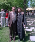 Greg's son Ian graduating from Tufts University,
with Dad, May