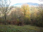 The view from Arthur's chalet in France near Geneva, November