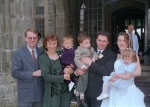 At the wedding of Justin and Mitko (Emi's cousin) in Baltimore, Maryland, April 8, 2001