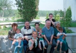 In Blagoevgrad, Bulgaria, with Emi's relatives and friends, May