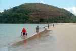 On the island of Nosy Be, Northwest Madagascar, for our first family vacation, August