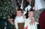 A special Bulgarian ceremony in our home marking the twins' ability to walk, 5 March