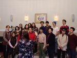 Townshend students and staff were in Vienna performing, with Mina in the choir, 24 February