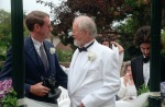 In Carmel for the wedding of Greg's father Arthur (Sr.), July
