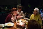 Mina's birthday party in Blageovgrad with family, March
