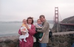 At the Golden Gate Bridge, San Francisco, September
