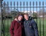 In front of the White House, Washington, DC, December